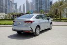 Silver Hyundai Accent 2021 for rent in Dubai 10